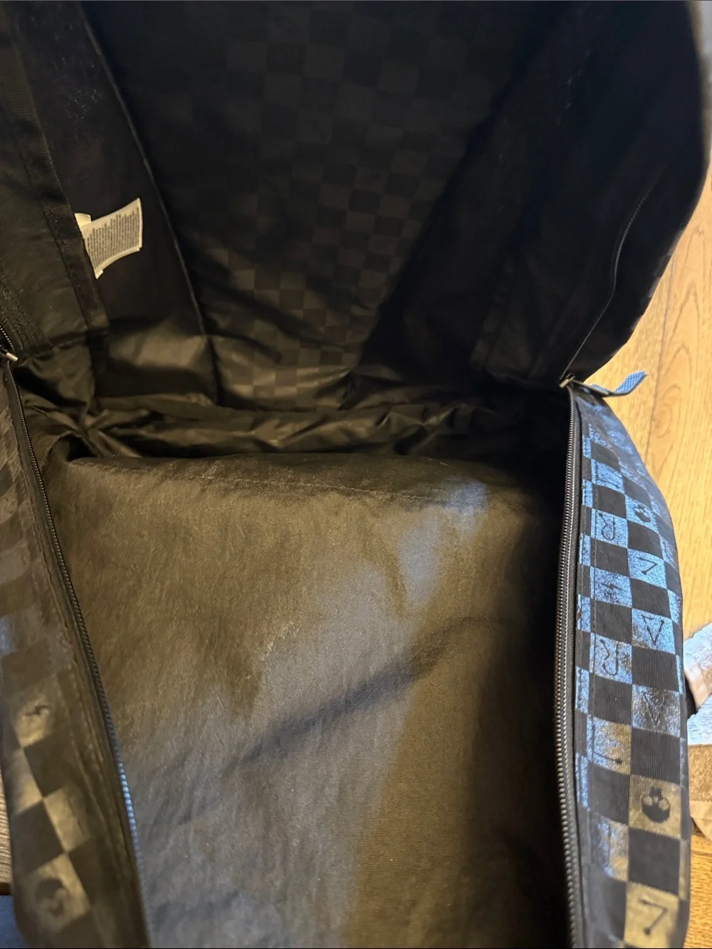 Vans X Harry Potter Dark Arts Black Backpack with White Skull & Snake Graphic